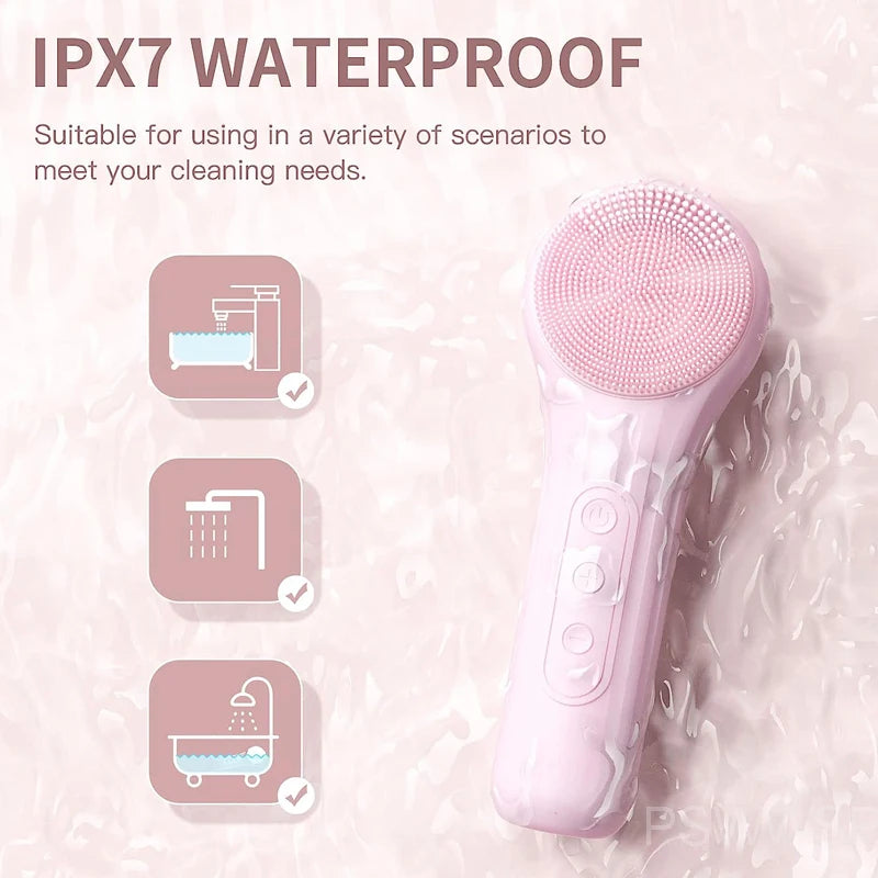 Sonic Facial Cleansing Brush Waterproof