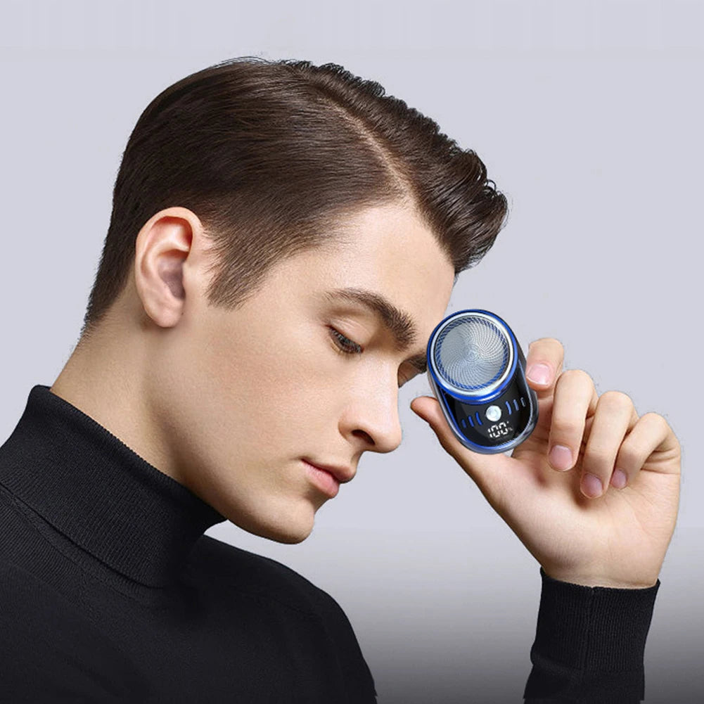 Mini Pocket Size Electric Travel Shaver for Men