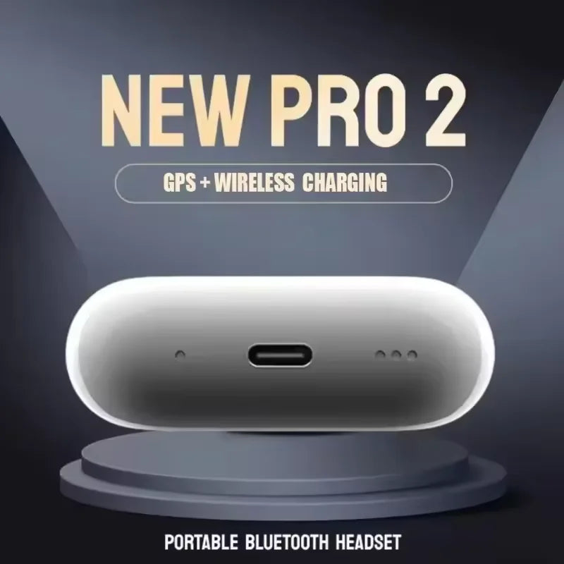 2025 Noise Cancelling Bluetooth Earphones with Charging Case (compatible with Pro2 & Air4)