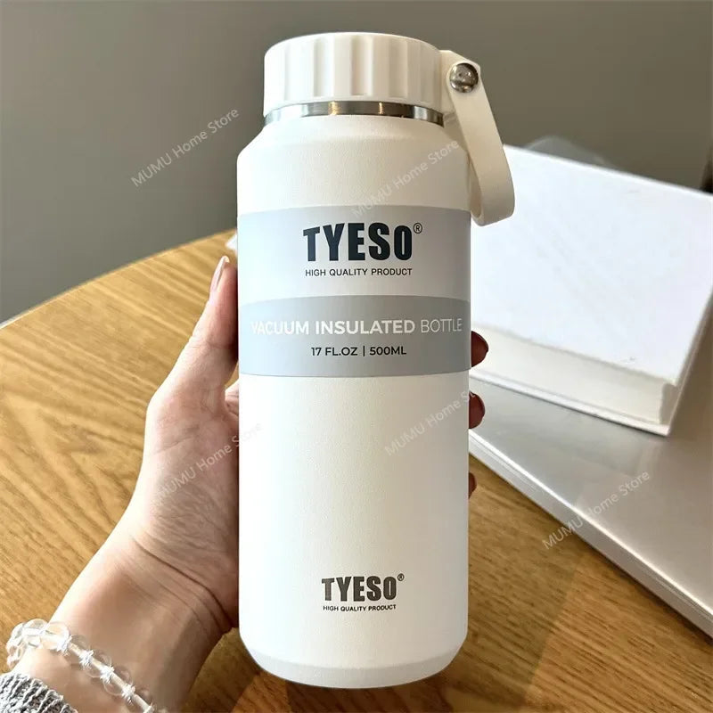 Stainless Steel Insulated Water Bottle β 510ml/710ml Travel Thermos for Hot & Cold Drinks