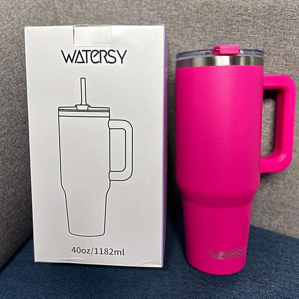 40oz – Stainless Steel Tumbler -Travel Mug for Hot & Cold Drinks