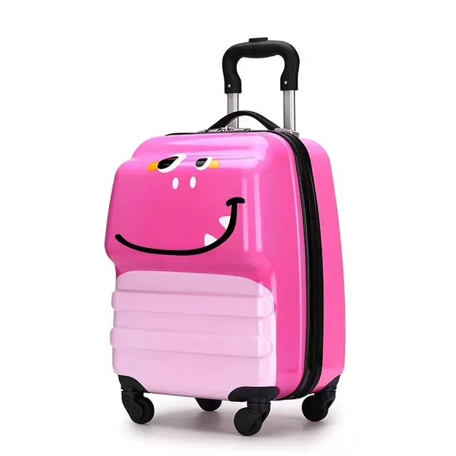 Cute 18” 3D Animal Kids Trolley Case – Spinner Suitcase