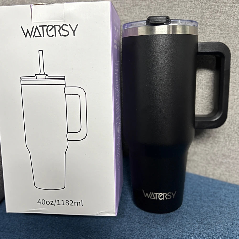 40oz – Stainless Steel Tumbler -Travel Mug for Hot & Cold Drinks