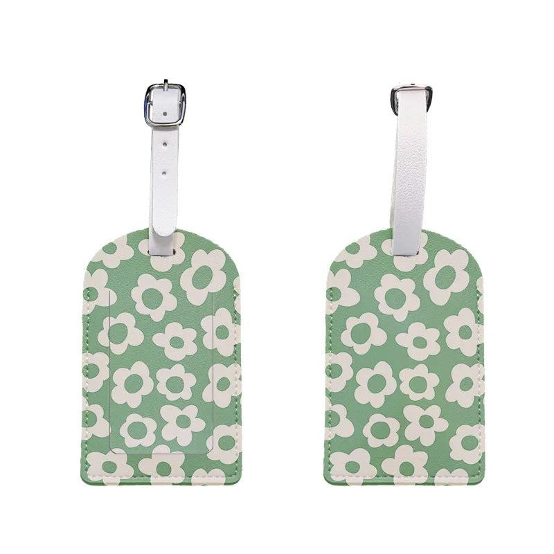 1 Leather Luggage Tag with Privacy Cover β Waterproof & Stylish for Travel