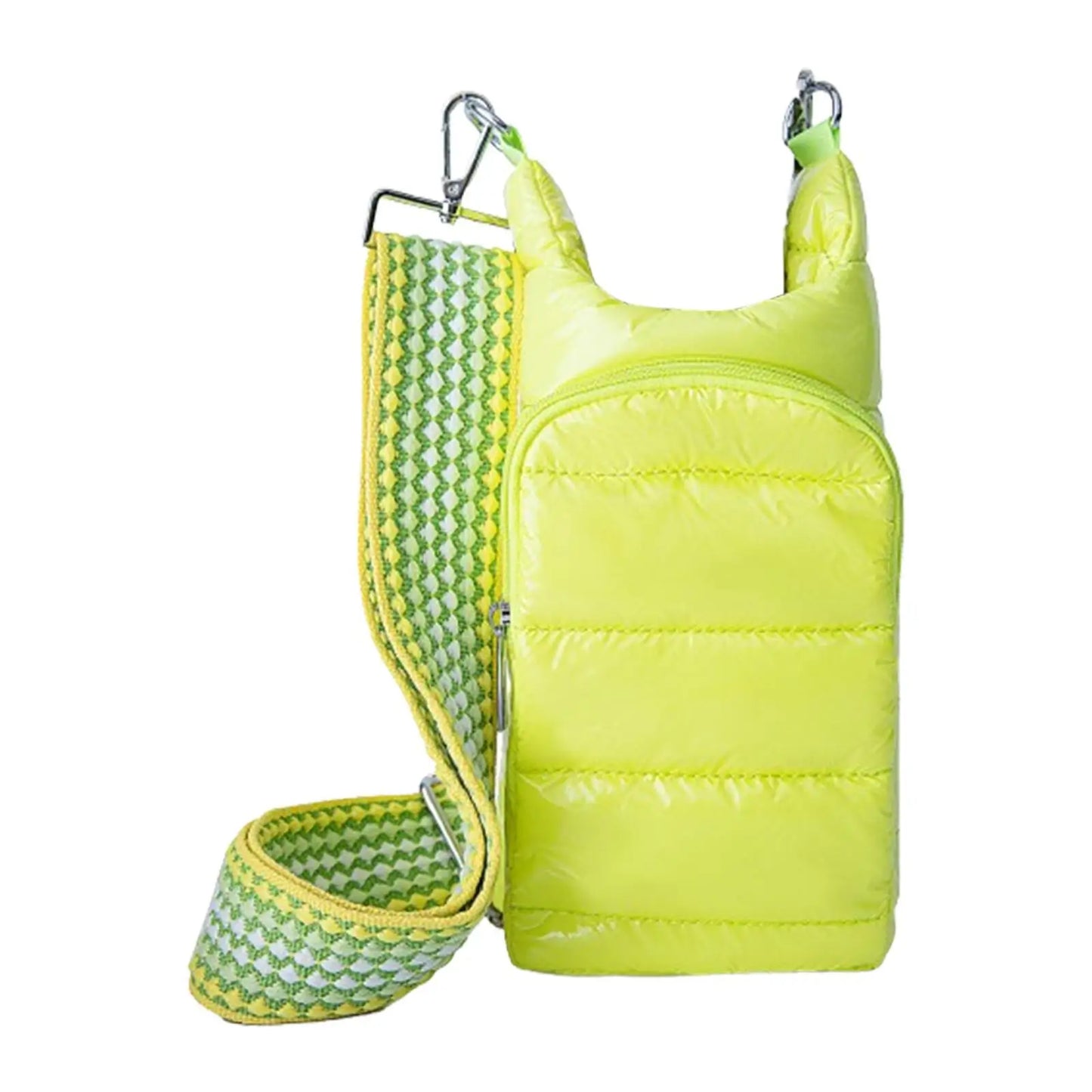 Water Bottle Shoulder Bag with Removable Strap