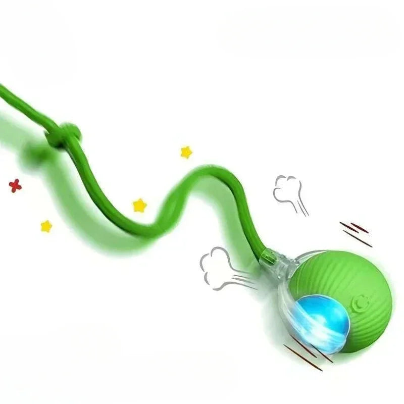 Interactive Cat Ball Toy – Automatic Rolling & Rechargeable