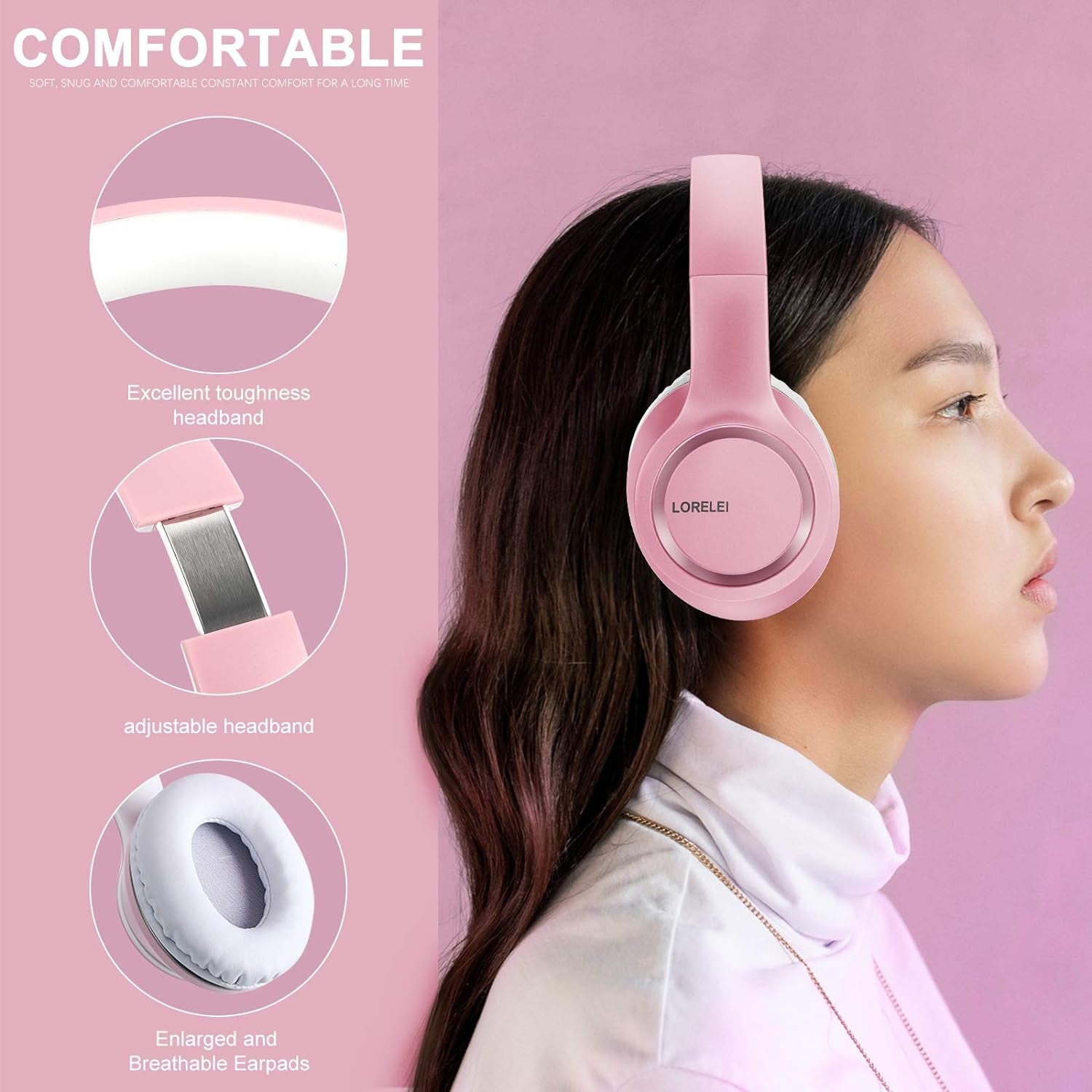 X8 Over-Ear Wired Headphones with Microphone