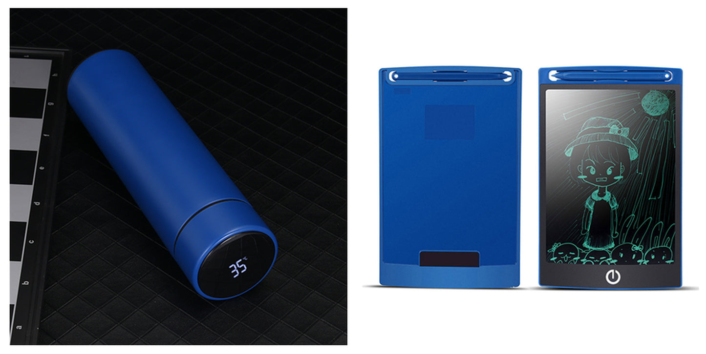 Smart Water Bottle Stainless Steel Vacuum Flasks Intelligent Temperature Display-500ML