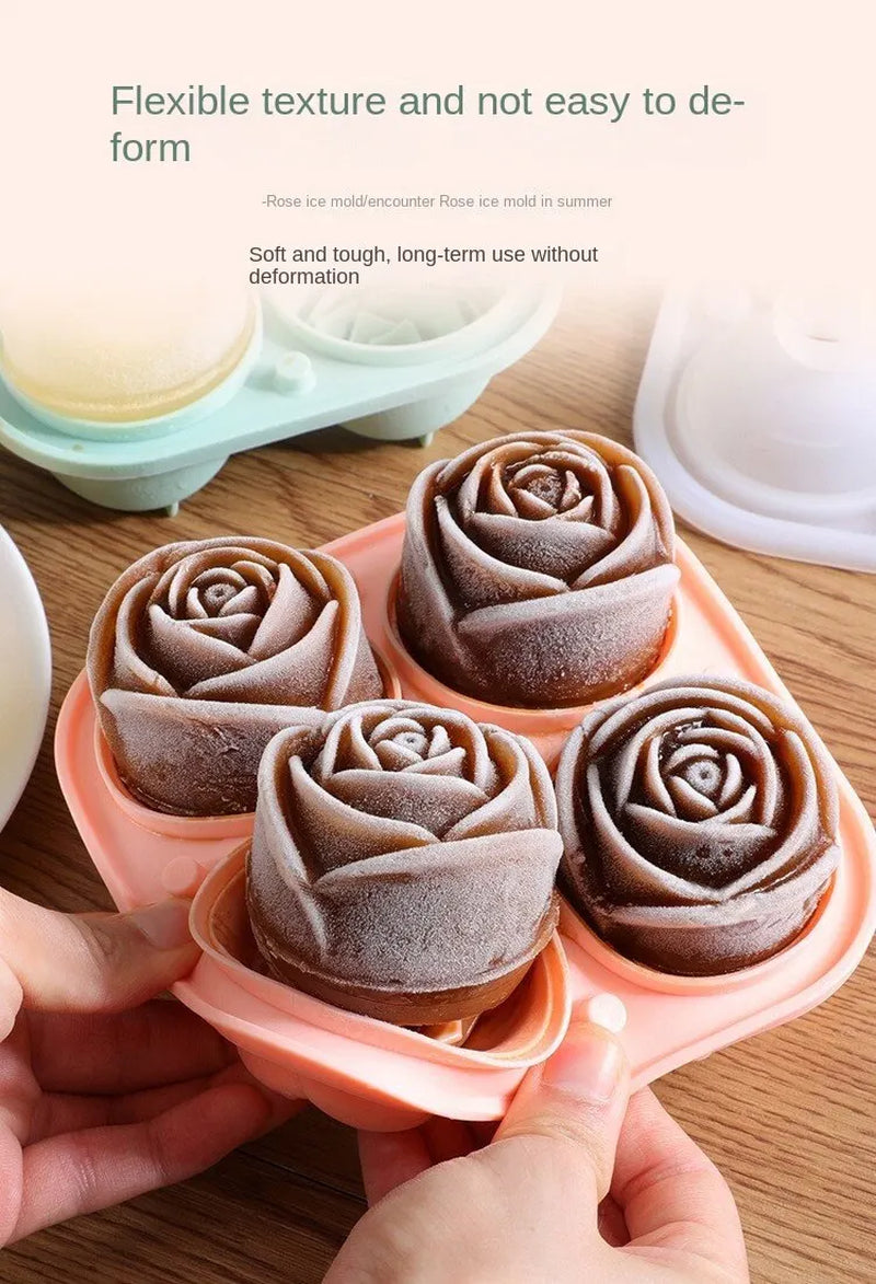 Rose Ice Molds 