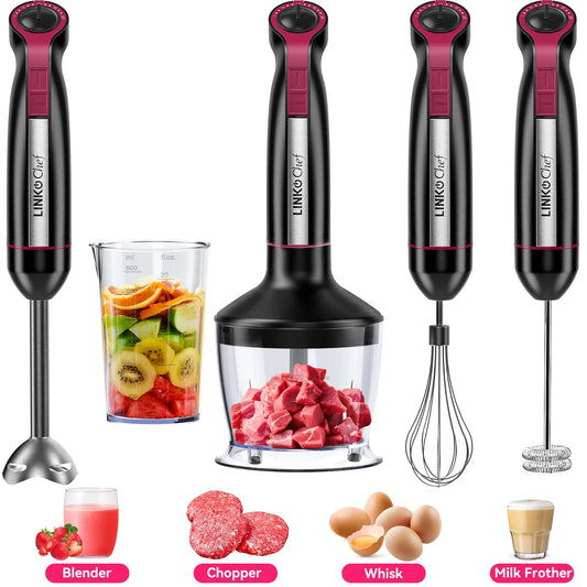 20-Speed 1000W 5-In-1 Immersion Hand Blender