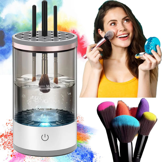 Electric , Cosmetic Brush Cleaner