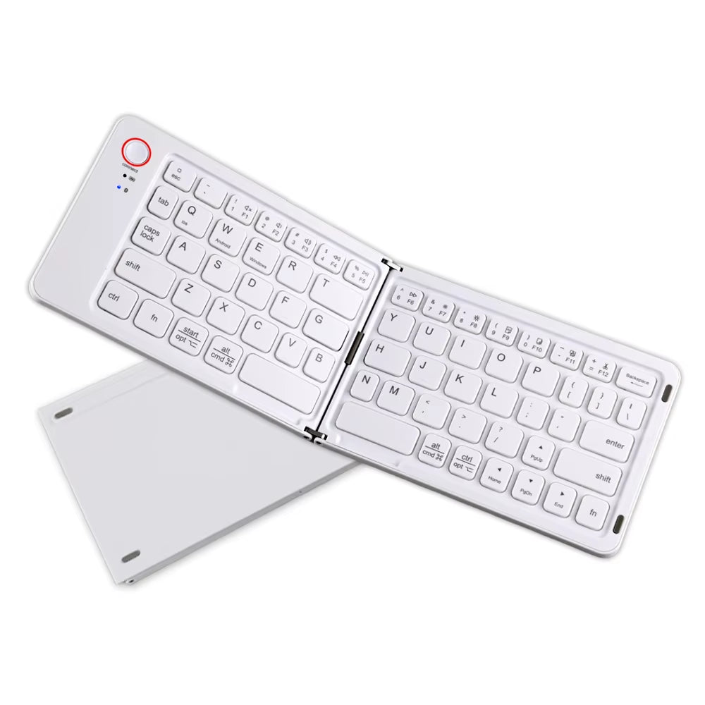 Portable Foldable Bluetooth Keyboard for iOS, Android, and Windows Devices