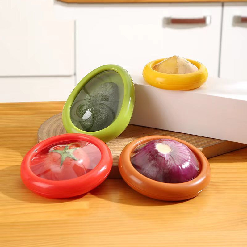 Transparent Film Fruit and Vegetable Fresh-Keeping Box Set Kitchen Tools