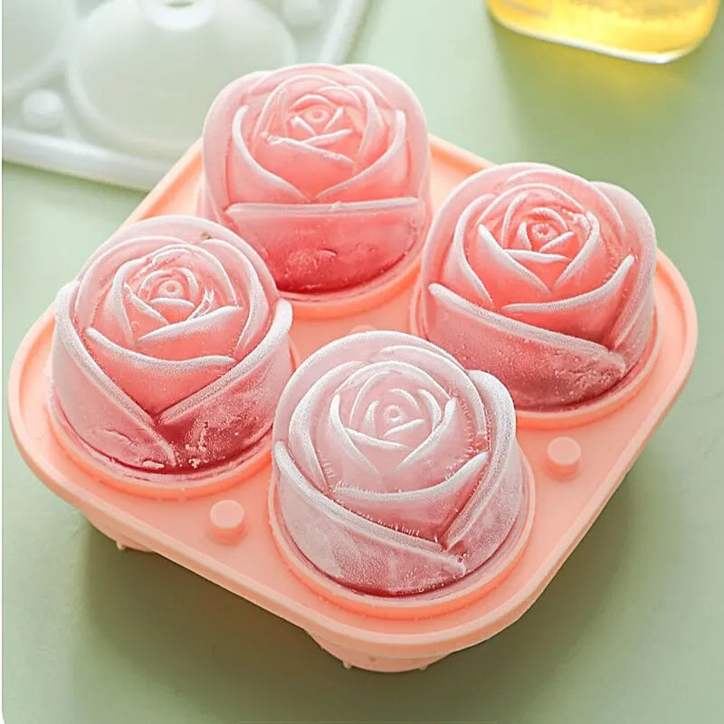 Rose Ice Molds 