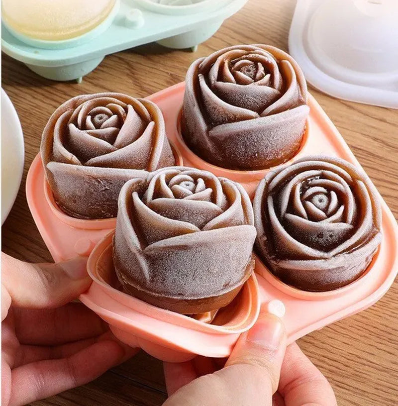 Rose Ice Molds 