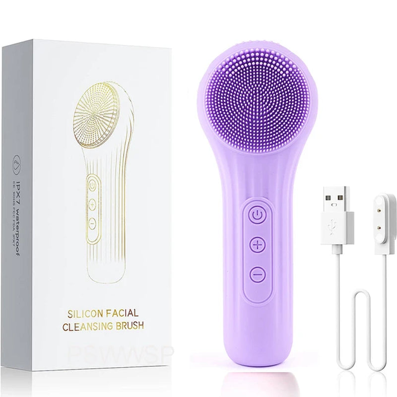 Sonic Facial Cleansing Brush Waterproof 