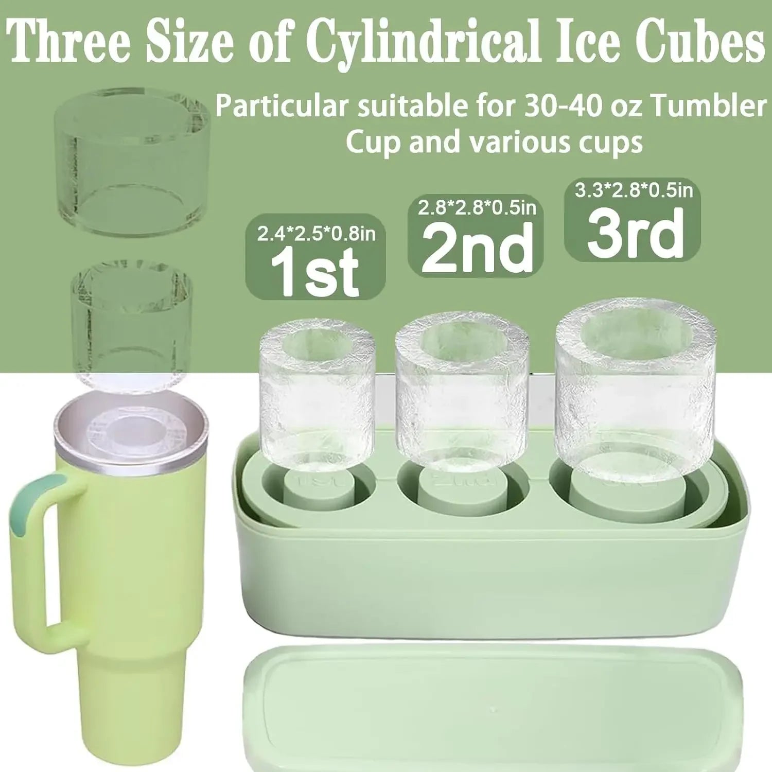 20-40 Oz Cup Mold Silicone Ice Moulds 