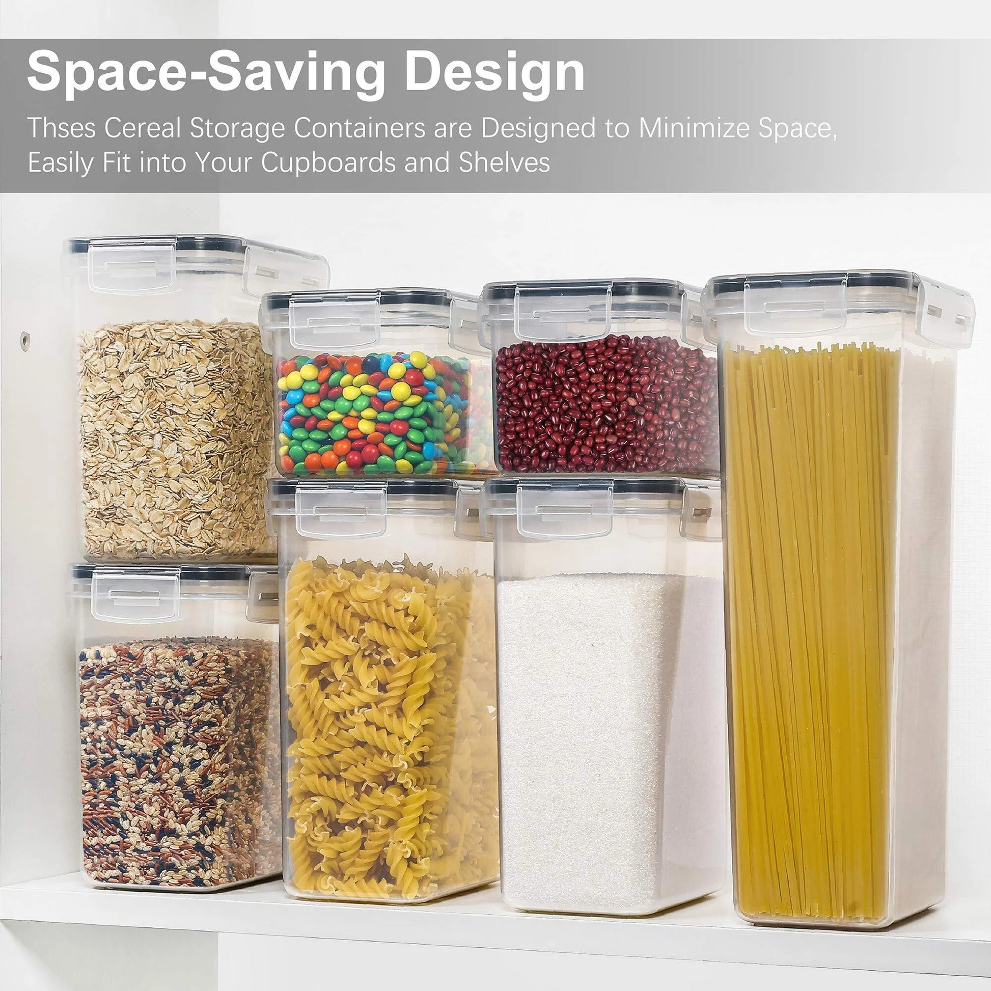 Food Storage Containers Set, 7Pcs 