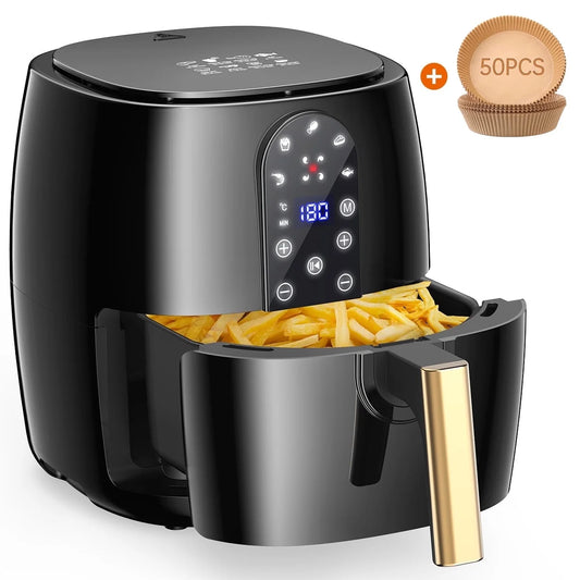 Air Fryer, 5.2QT Air Fryer Oven Oilless Cooker, 5-In-1 