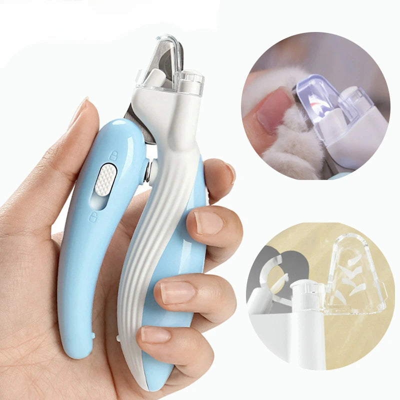 Professional Pet Nail Clippers with Led Light