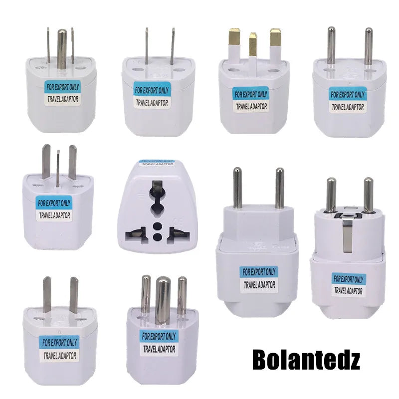 Universal Plug Converter – Fits US, UK, EU, AU & More