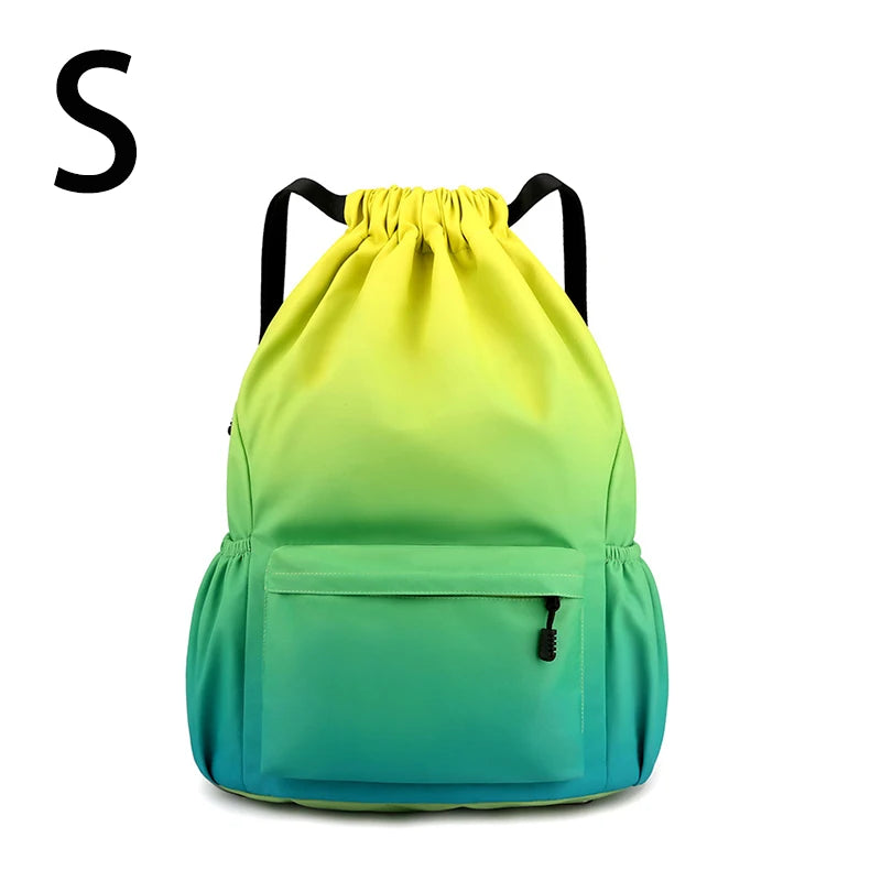 Waterproof Sports Drawstring Bag – For Travel,  Gym, & School