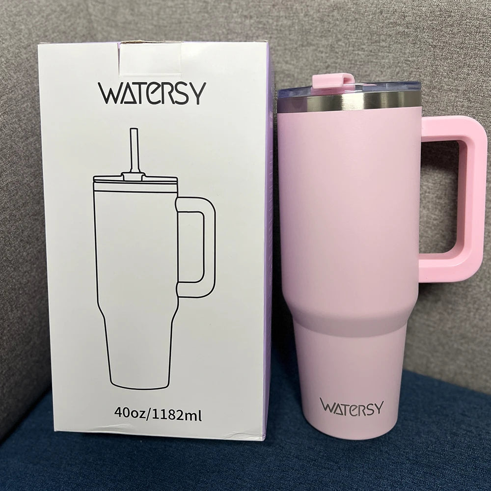 40oz – Stainless Steel Tumbler -Travel Mug for Hot & Cold Drinks