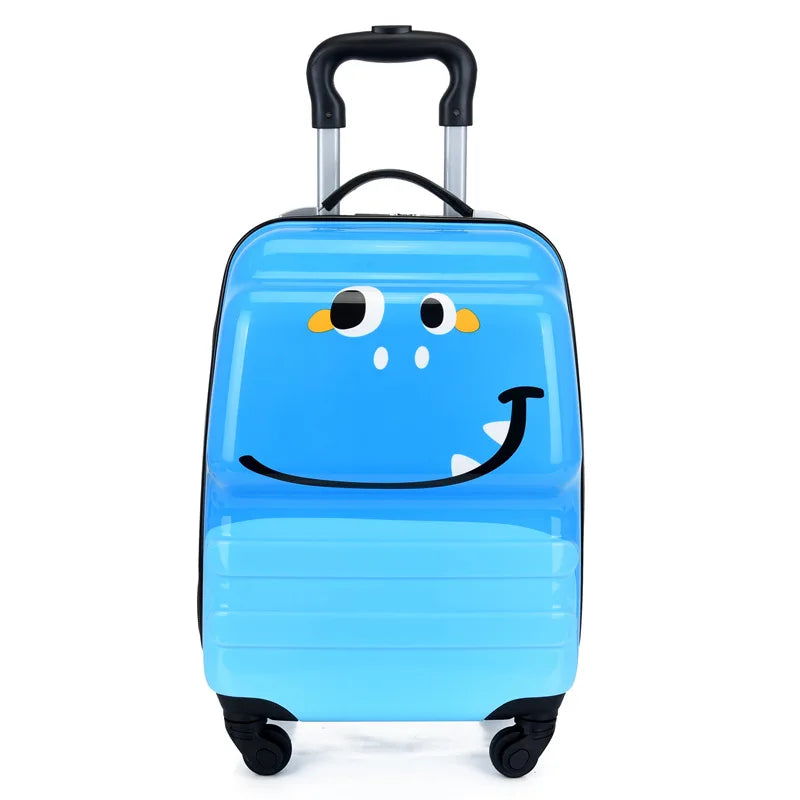 Cute 18” 3D Animal Kids Trolley Case – Spinner Suitcase