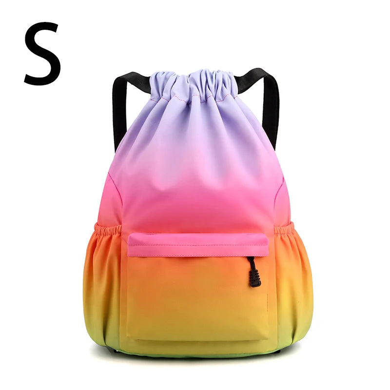 Waterproof Sports Drawstring Bag – For Travel,  Gym, & School