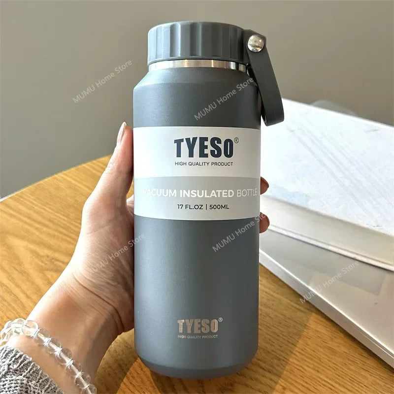 Stainless Steel Insulated Water Bottle – 510ml/710ml Travel Thermos for Hot & Cold Drinks