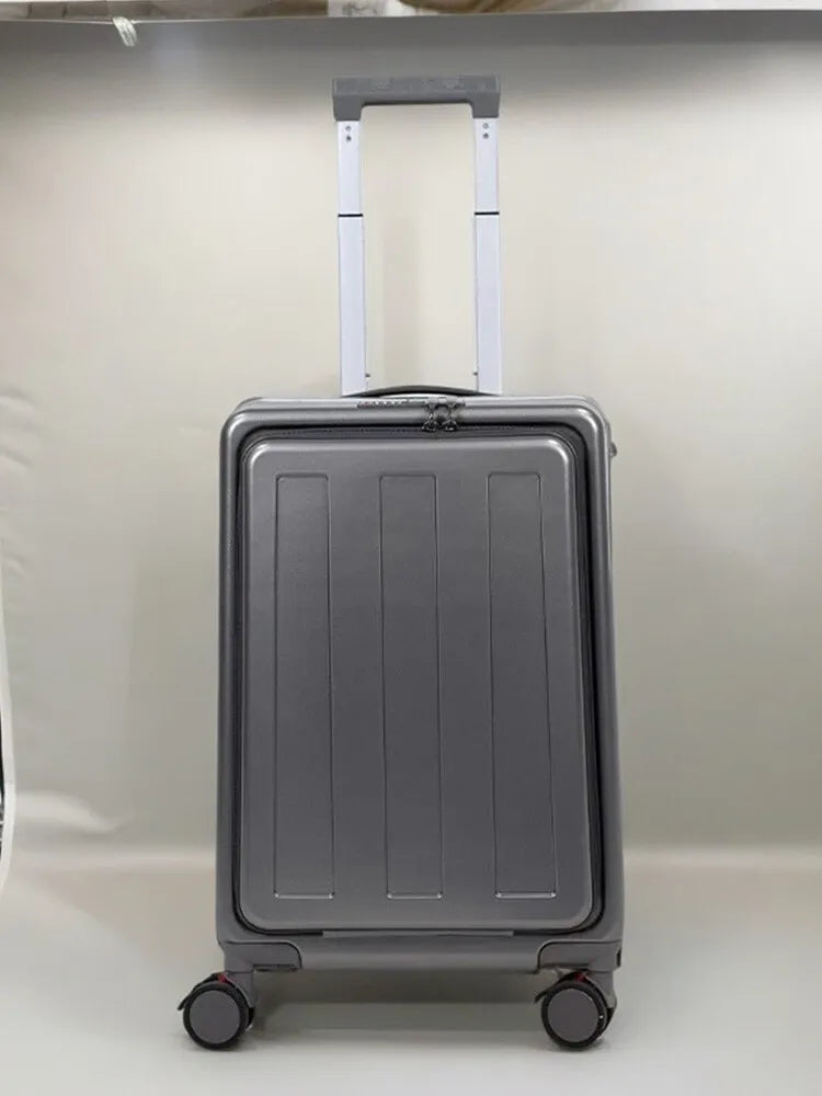 Family Travel Baby Luggage – 22” Ride-On Rolling Suitcase with Stroller Function