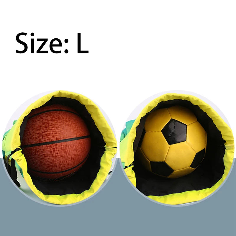 Waterproof Sports Drawstring Bag – For Travel,  Gym, & School