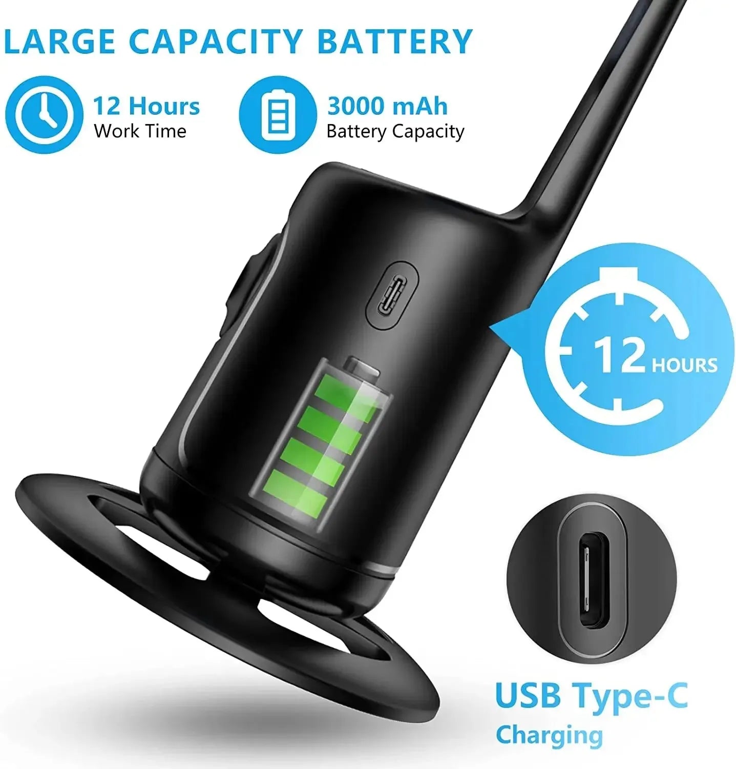 360° Auto Tracking Phone Mount – Smart Face & Body Follow Stand