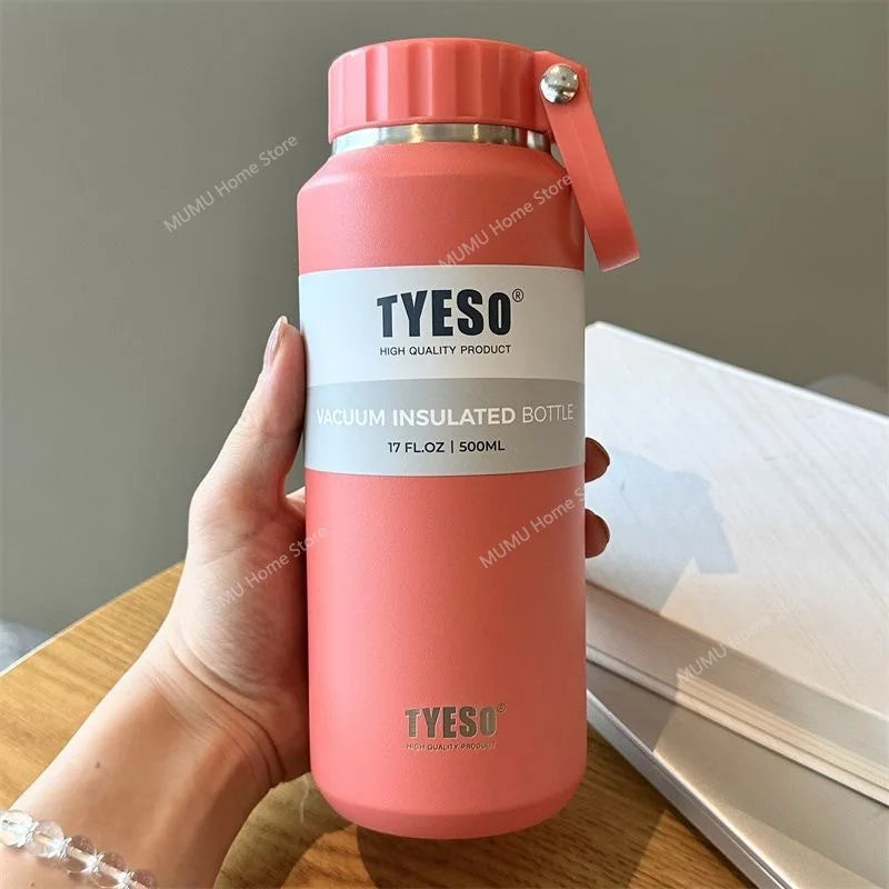 Stainless Steel Insulated Water Bottle – 510ml/710ml Travel Thermos for Hot & Cold Drinks