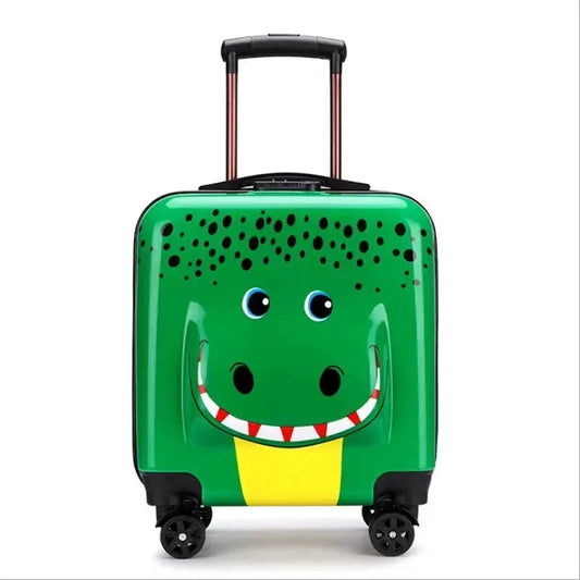 Kids 18” Animal Carry-On Suitcase – Ride-On with TSA Lock