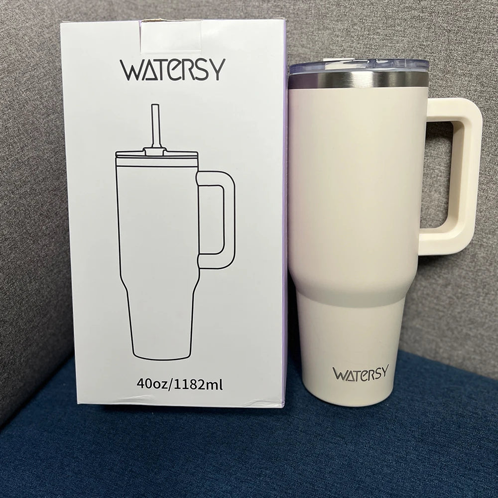 40oz – Stainless Steel Tumbler -Travel Mug for Hot & Cold Drinks