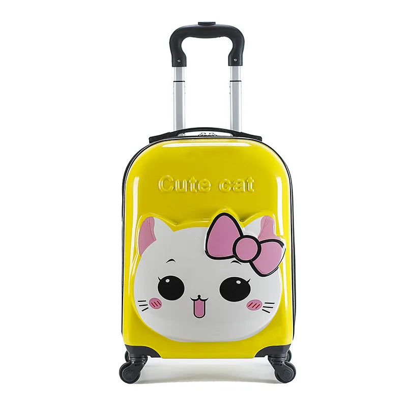Cute 18” 3D Animal Kids Trolley Case – Spinner Suitcase