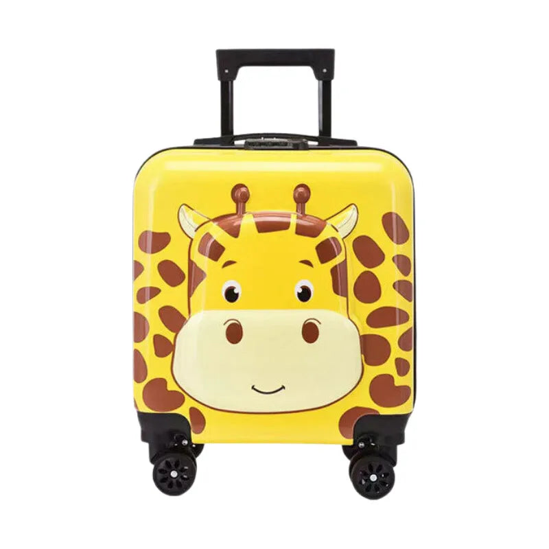 Kids 18” Animal Carry-On Suitcase – Ride-On with TSA Lock