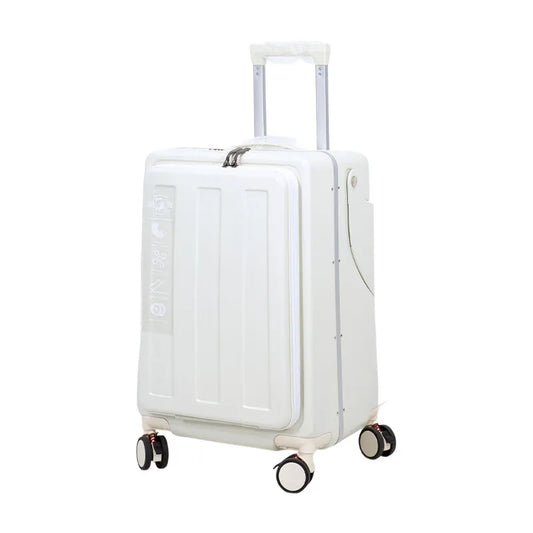 Family Travel Baby Luggage – 22” Ride-On Rolling Suitcase with Stroller Function