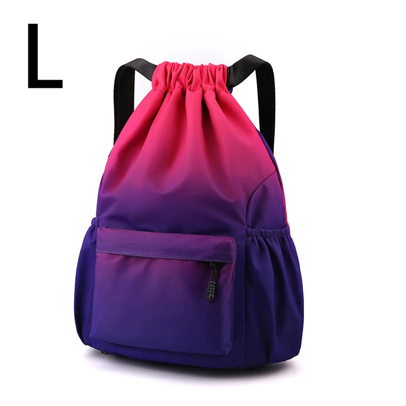 Waterproof Sports Drawstring Bag – For Travel,  Gym, & School