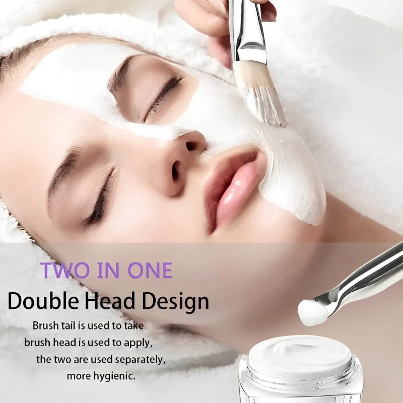Skincare Mixing Bowl Set – Silicone Bowl with Brush & Spoon