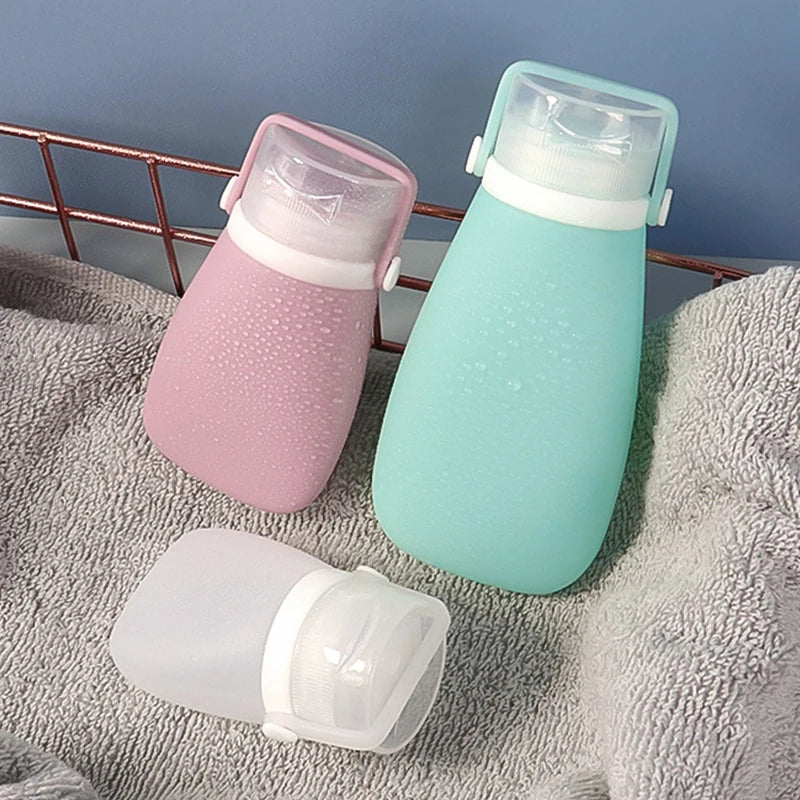 Silicone Travel Bottles – Refillable & Leakproof (30/60/90ml)