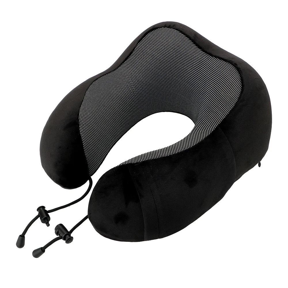 Travel Neck Pillow – Soft U-Shaped Memory Foam