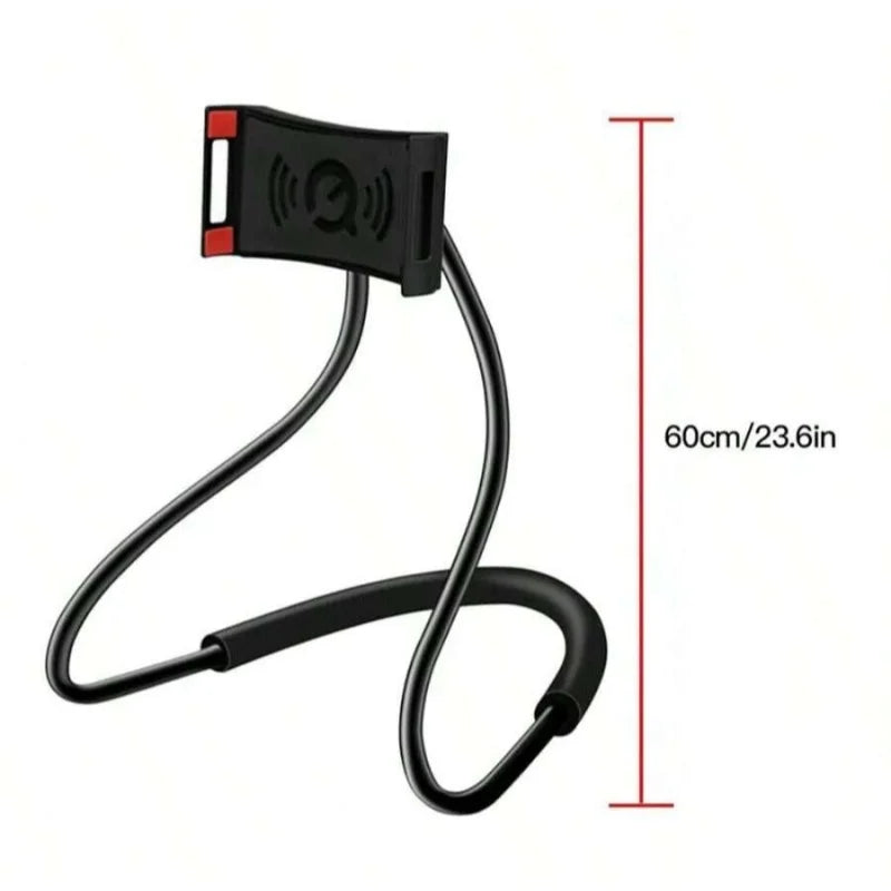 Adjustable 360° Phone Holder – Hands-Free Neck Hanging Accessory