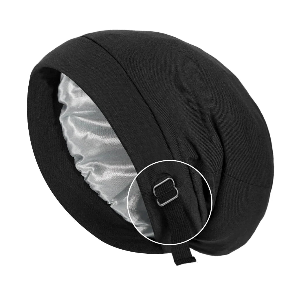 Silky Satin Bonnet for Hair Protection – Women
