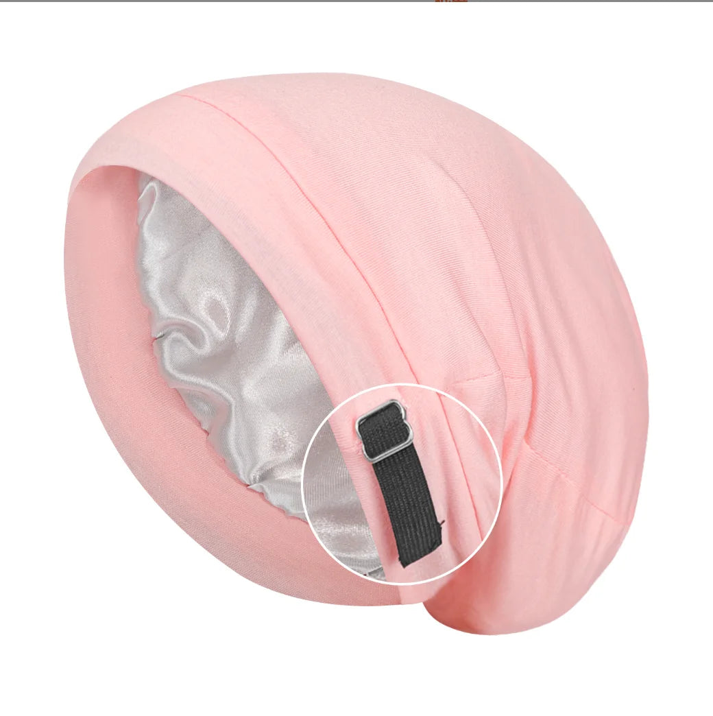 Silky Satin Bonnet for Hair Protection – Women