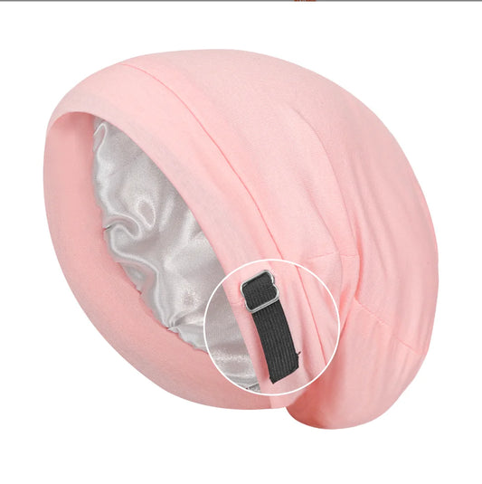 Silky Satin Bonnet for Hair Protection – Women