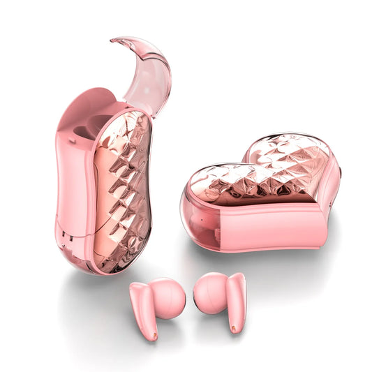 Stylish Bluetooth Earbuds – Wireless, Built-In Mic, Perfect for Girls