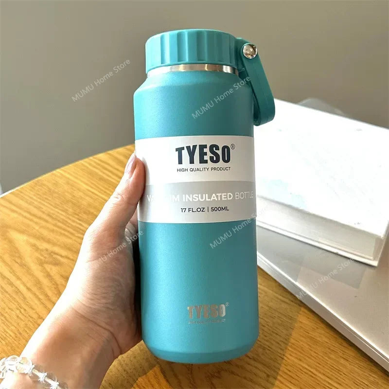 Stainless Steel Insulated Water Bottle – 510ml/710ml Travel Thermos for Hot & Cold Drinks