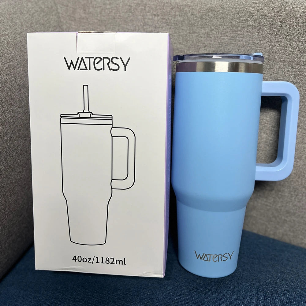 40oz – Stainless Steel Tumbler -Travel Mug for Hot & Cold Drinks